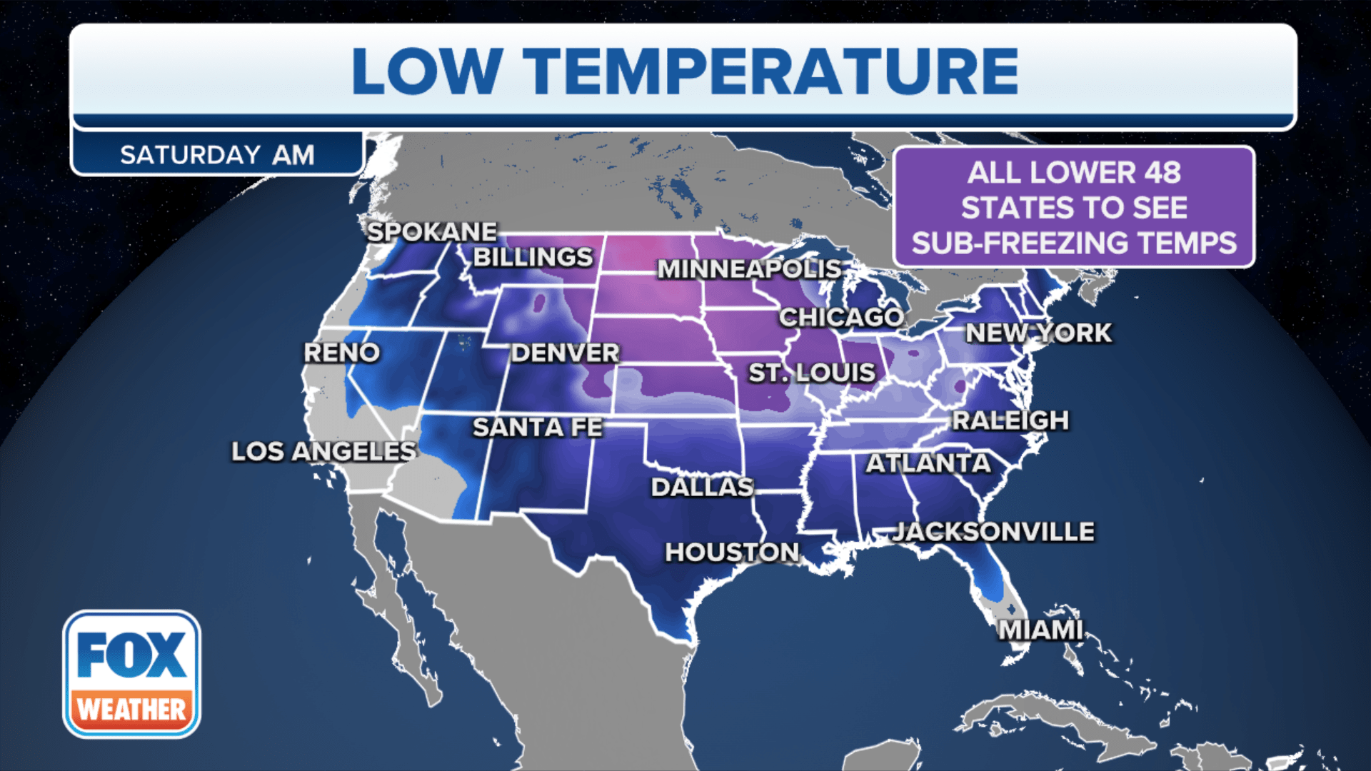 Tracking cold air (FOX Weather)