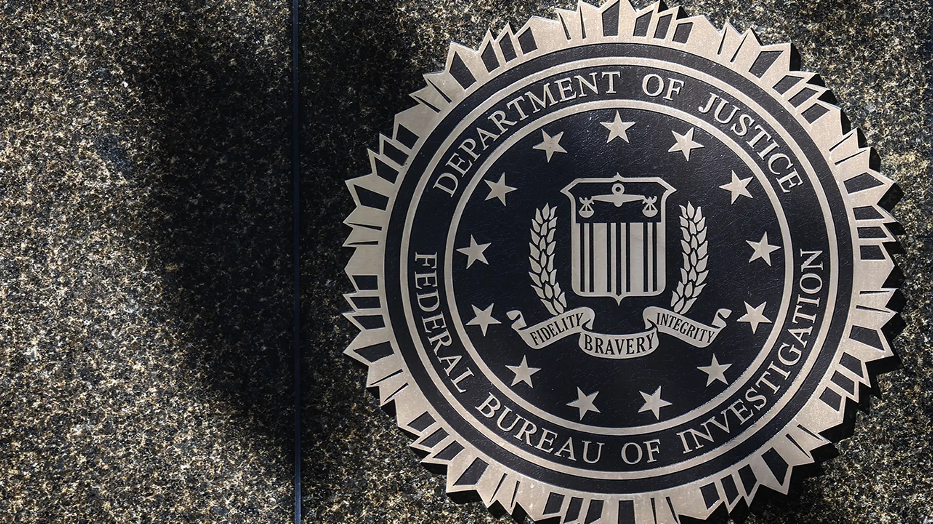 Federal Bureau Of Investigation emblem is seen on the headquarters building in Washington D.C., United States, on October 20, 2022. (Beata Zawrzel/NurPhoto via Getty Images)