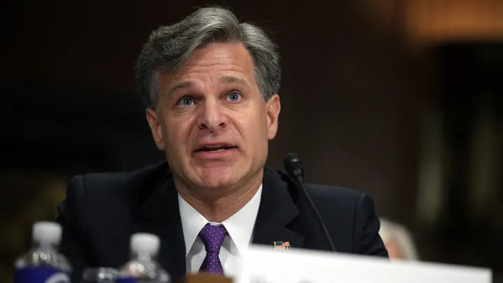 FBI director nominee Christopher Wray testifies during his confirmation hearing before the Senate Judiciary Committee July 12, 2017 on Capitol Hill in Washington, D.C. (Photo by Alex Wong/Getty Images)