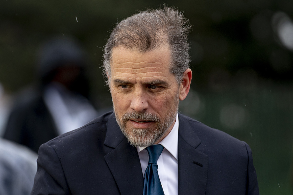 Hunter Biden speaks to guests during an event at the White House. | Andrew Harnik/AP Photo