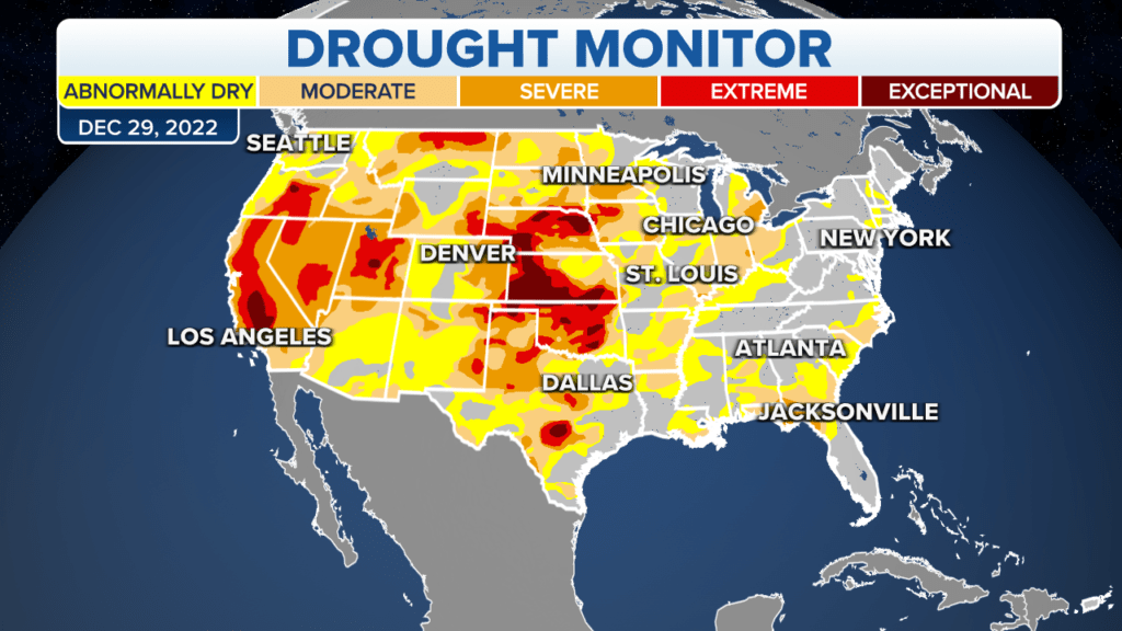 Drought Tracker(FOX Weather)