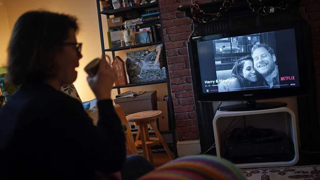 The couple previously shared on their Archewell Productions website that their goal was "to produce programming that informs, elevates, and inspires." (Photo by Yui Mok/PA Images via Getty Images)