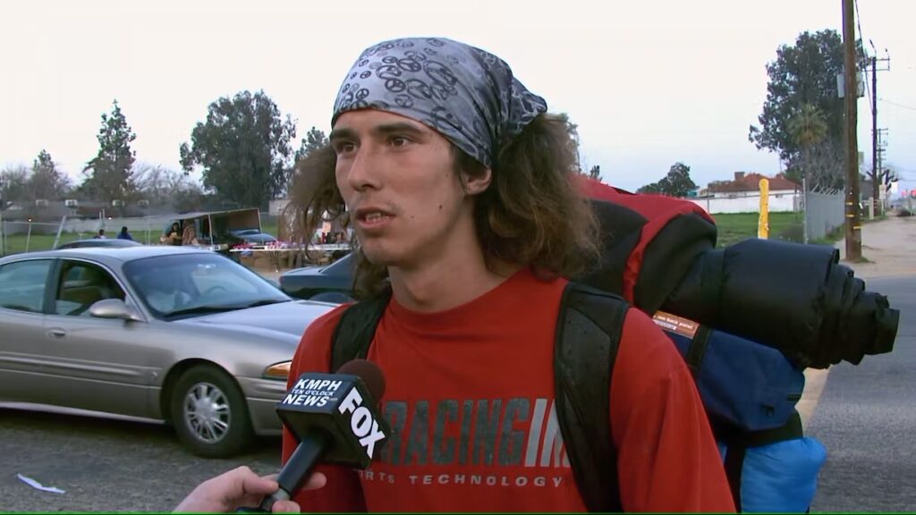 Kai The HatchetWielding Hitchhiker Was Arrested Months After His Viral