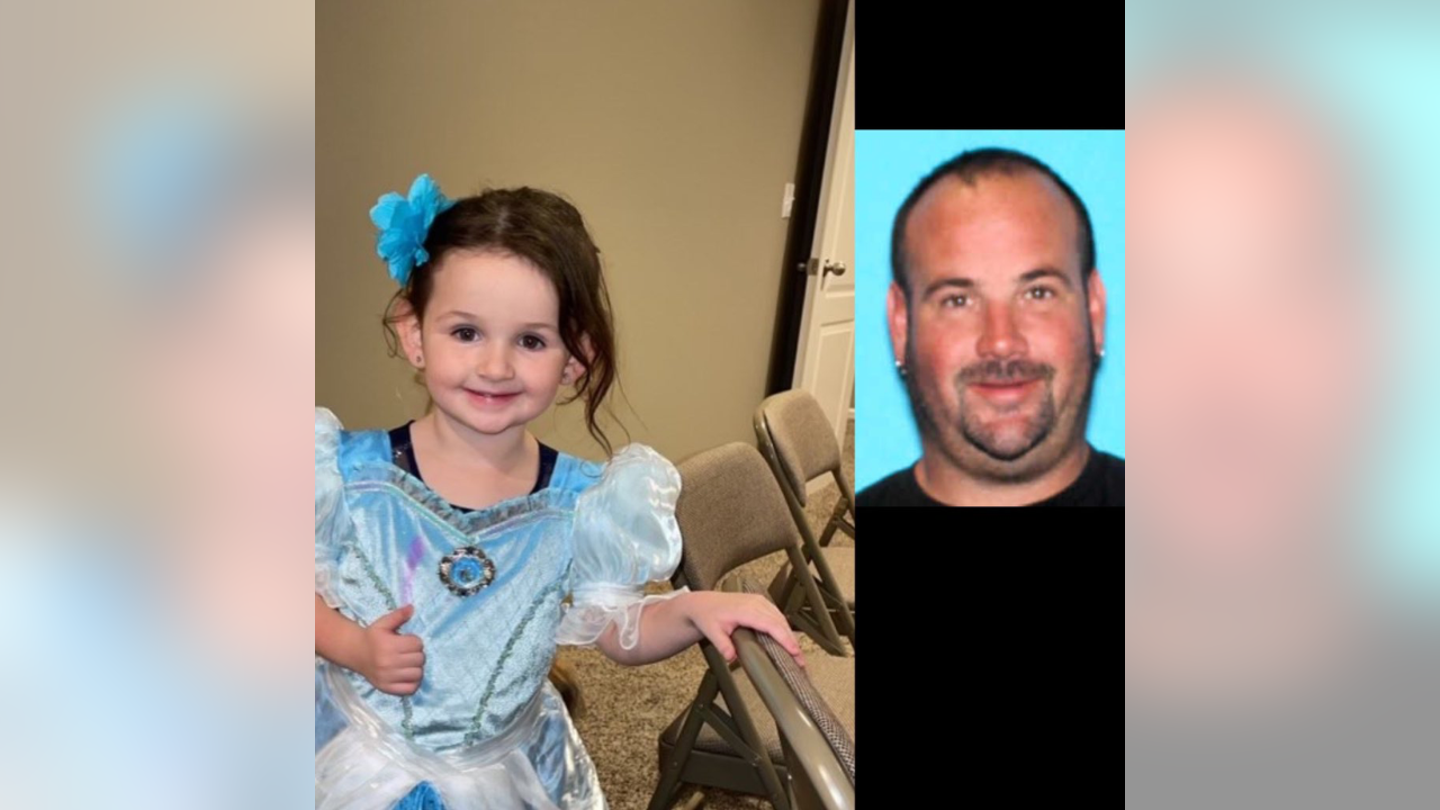 Michigan State Police say that Lilliana Nardini was safely returned home and that her father, Eric Nardini, was arrested. (Michigan State Police)