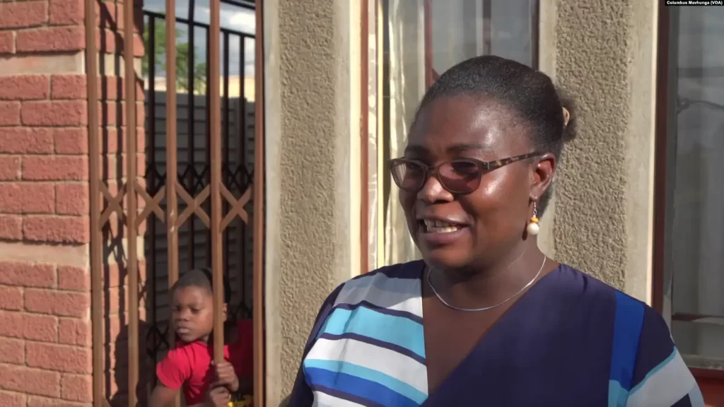 Christine Kayumba, a high school teacher in Harare, Zimbabwe, said she struggles to get by on her salary and will not be able to buy the new gold coin being issued.