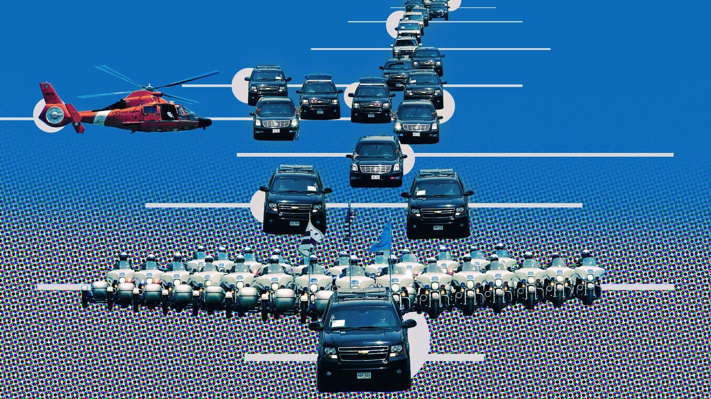 The Fascinating Anatomy of the Presidential Motorcade