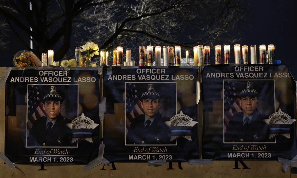 Chicago police officer killed in front of kids playing at school ...