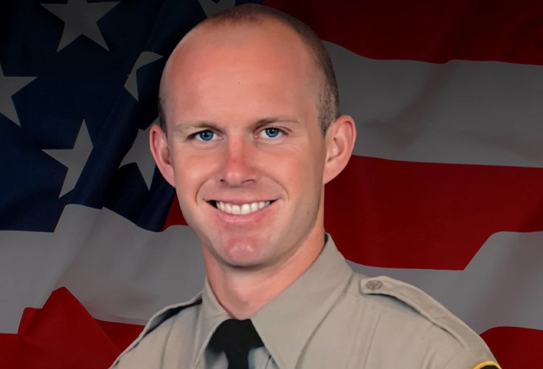 Deputy Ryan Clinkunbroomer joined the sheriff’s department eight years ago and came from a family of law enforcement. (Los Angeles County Sheriff’s Department)