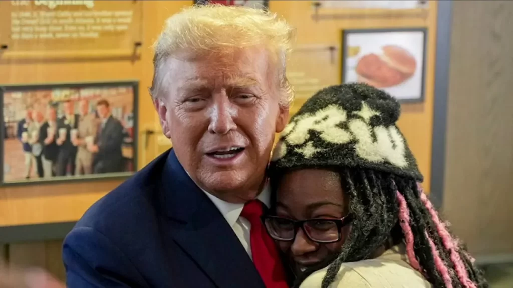Trump at Atlanta Chick-fil-A says media isn’t honest about Black community’s support
