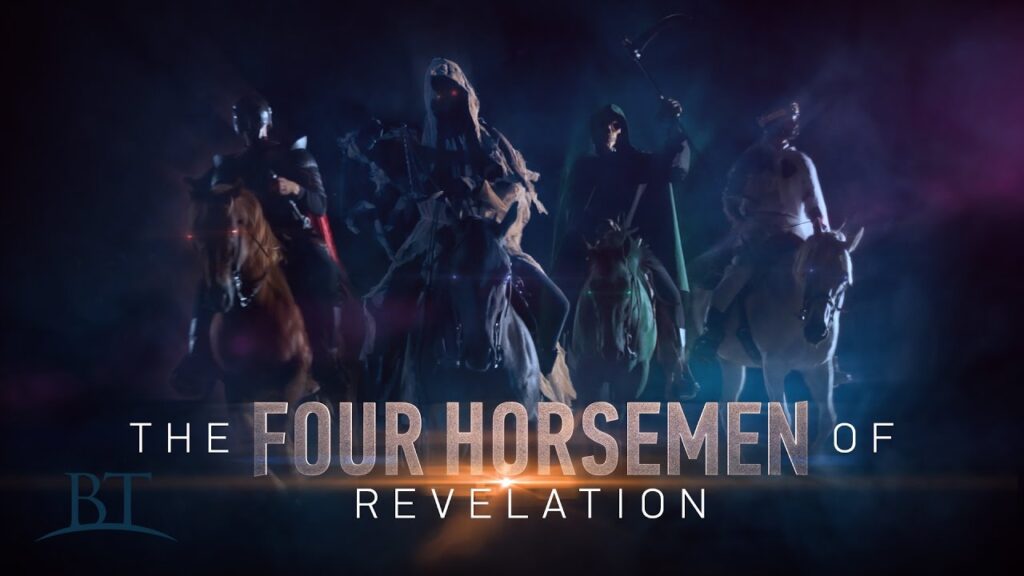 The Four Horsemen from the Book of Revelations Apocalypse 