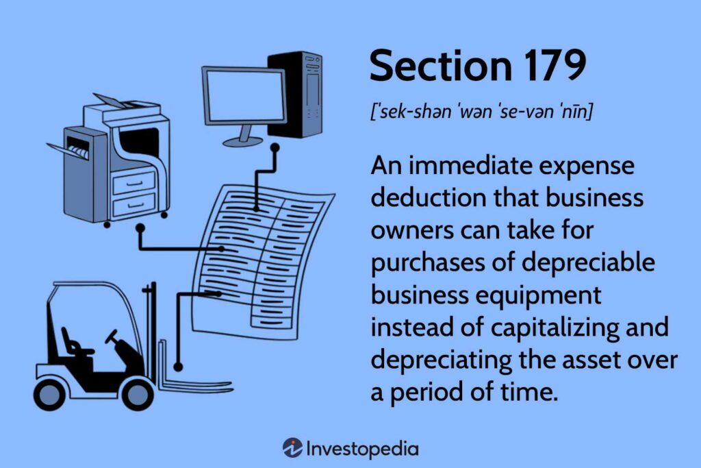 Immediate Expense Deduction – Section 179: Definition, How It Works, and Example