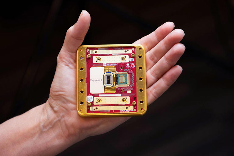 Microsoft reveals its first quantum computing chip, the Majorana 1