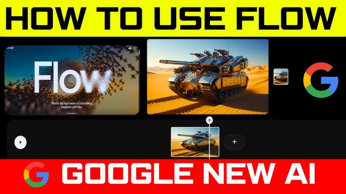 Google Breaks the Internent iwth this realistic Video & Film AI  Flow – Create Hollywood like Scenes in seconds